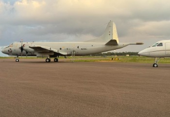 P-3C CUP 60+03 at Bermuda on 22 September, three days before the taxi incident (photo: Joshua Ripp)