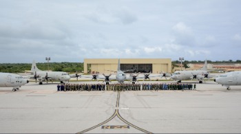 Participants of Sea Dragon 2020 at Andersen AFB, Guam (photo: USN)