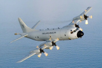 The forst P-3AM for the Brazilian Air Force during a production test flight (photo: EADS CASA)