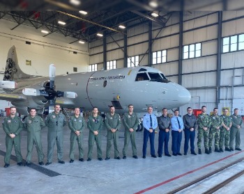 P-3C CUP+ arrived at IMP Halifax for an upgrade (photo: General Dynamics Canada)