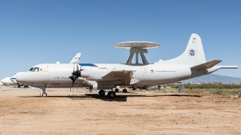 P-3AEW&C N145CS went to the Pima Air and Space Museum in 2023 (photo: Pima Air and Space Museum)